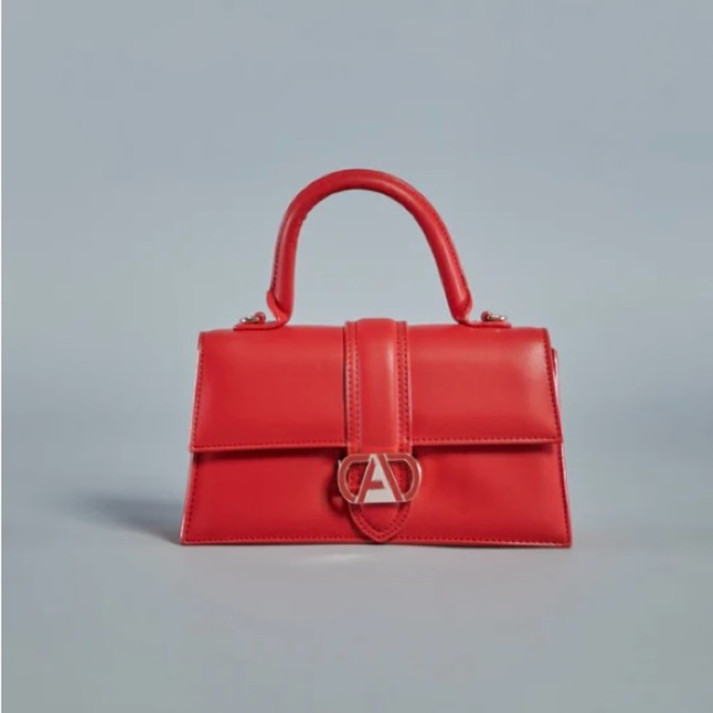 Red Designer Handbag